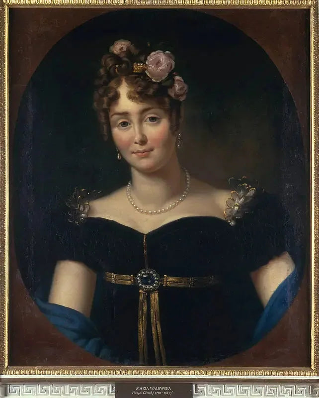 Porträtt av Maria Walewska (1786-1817) - François Gérard