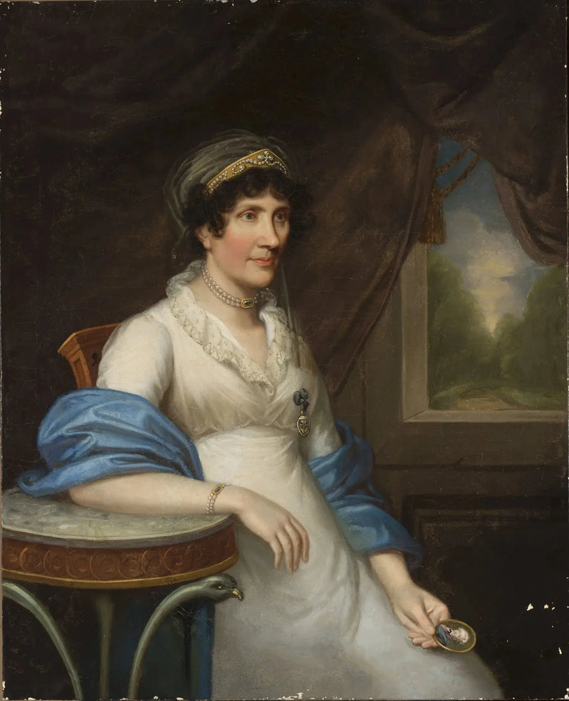 Porträtt av Marianna Dembińska född Moszyńska. - Joseph Karl Stieler