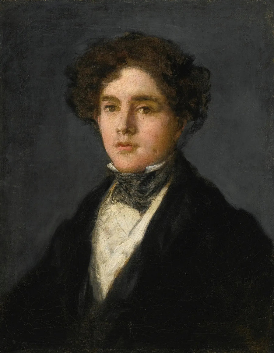 Porträtt av Mariano Goya, konstnärens barnbarn - Francisco de Goya