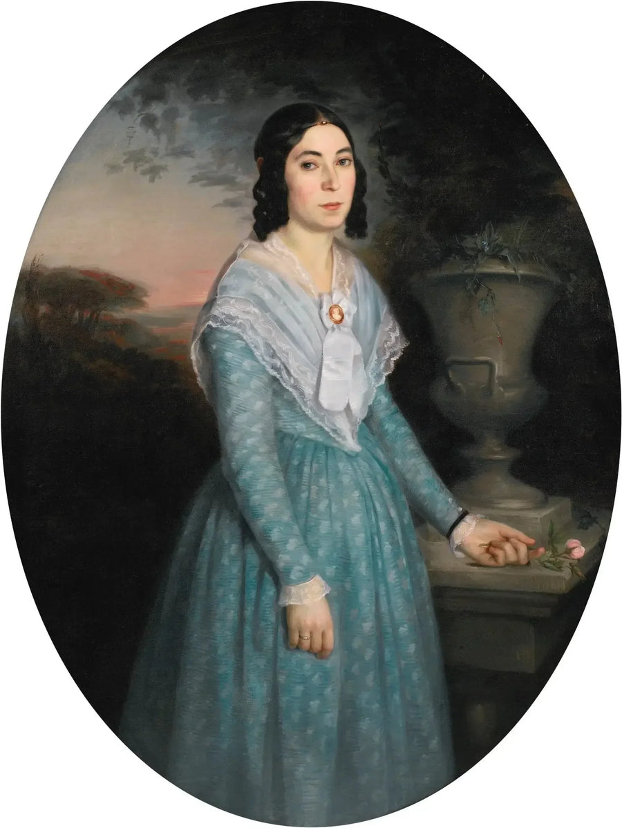 Porträtt av Marie-Célina Brieu - Bouguereau