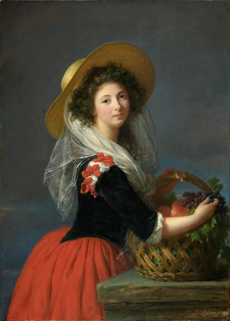 Porträtt av Marie Gabrielle de Gramont, hertiginna av Caderousse - Élisabeth Vigée Le Brun