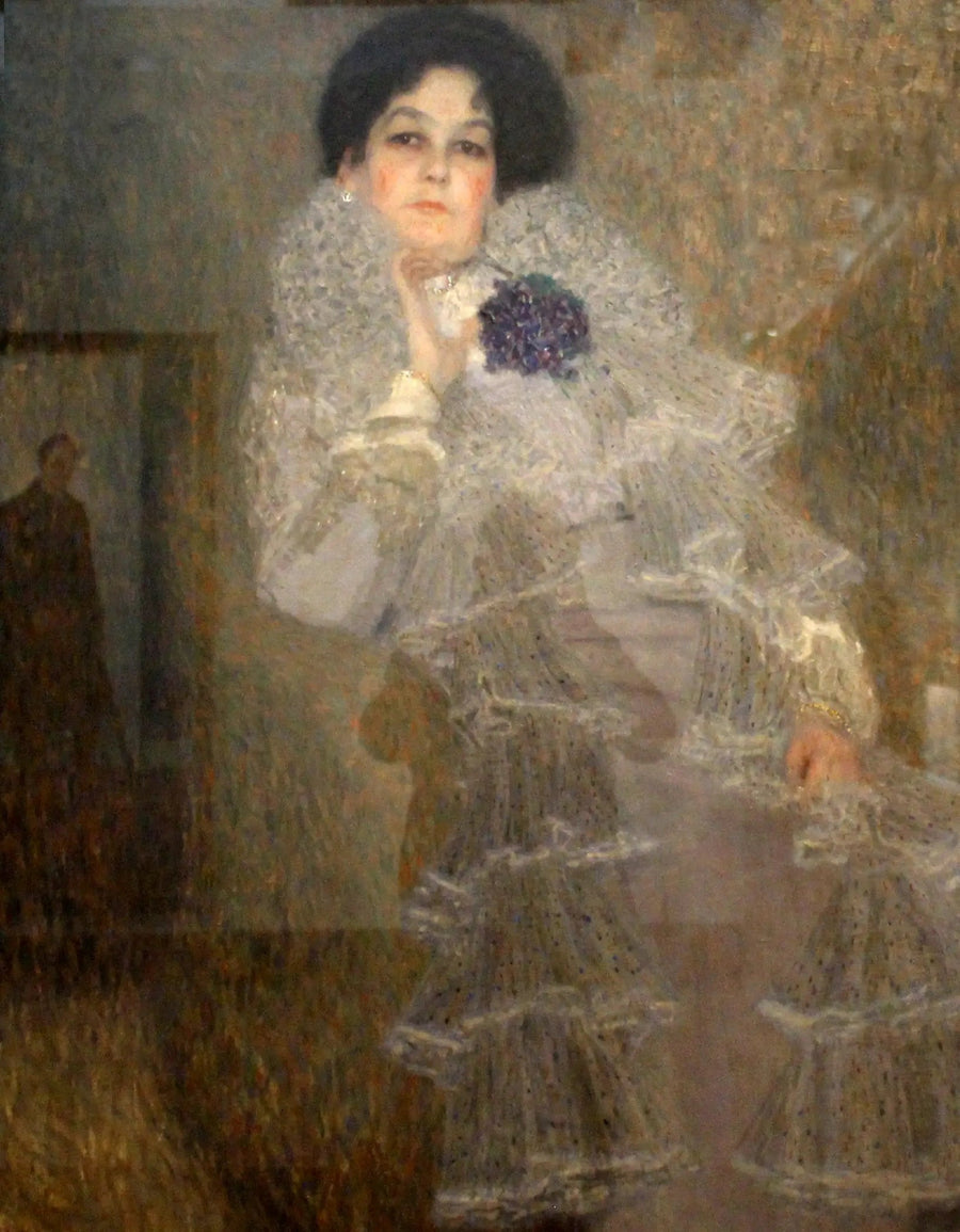 Porträtt av Marie Henneberg - Gustav Klimt