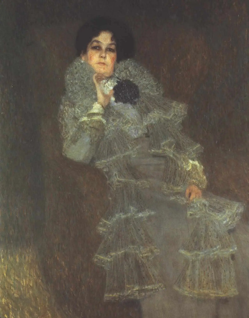 Porträtt av Marie Henneberg - Gustav Klimt