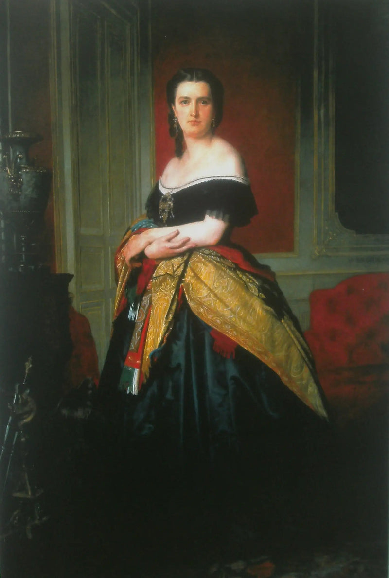 Porträtt av Marie-Thérèse Bartholoni - Bouguereau