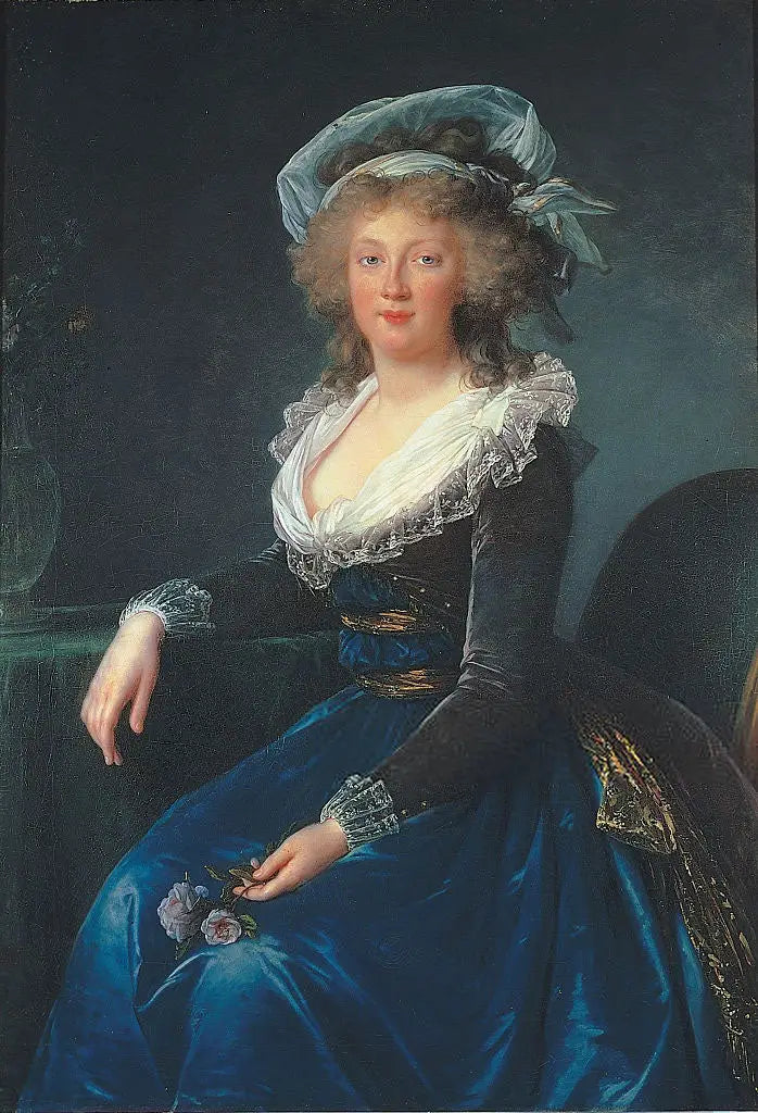 Porträtt av Marie-Thérèse de Bourbon-Siciles - Élisabeth Vigée Le Brun