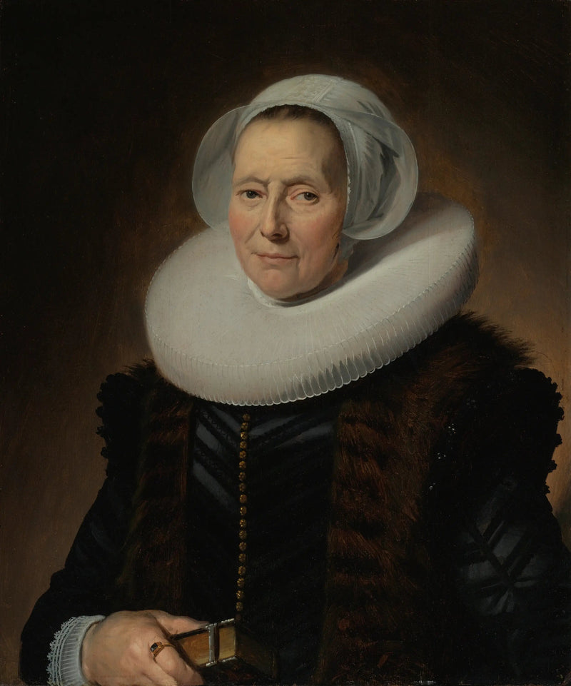 Porträtt av Maritje Claesdr Vooght - Frans Hals