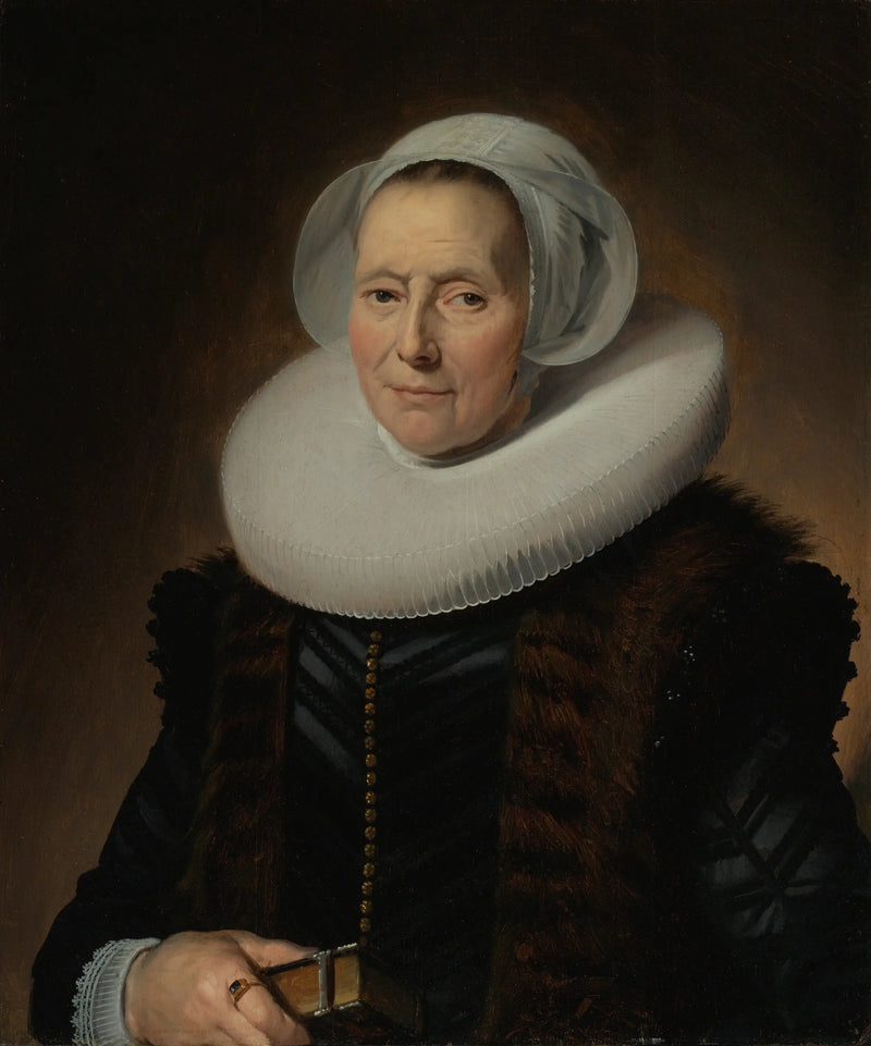 Porträtt av Maritje Claesdr Vooght - Frans Hals
