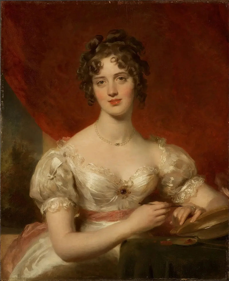 Porträtt av Mary Anne Bloxam (senare fru Frederick H. Hemming) - Thomas Lawrence