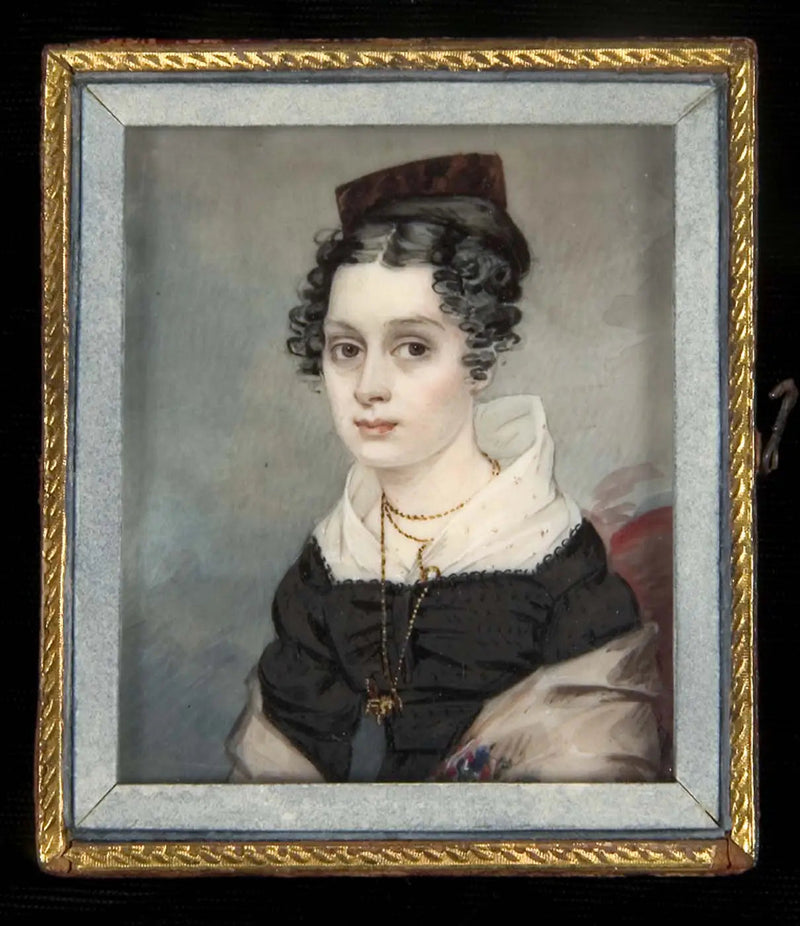 Porträtt av Mary Catlin - George Catlin