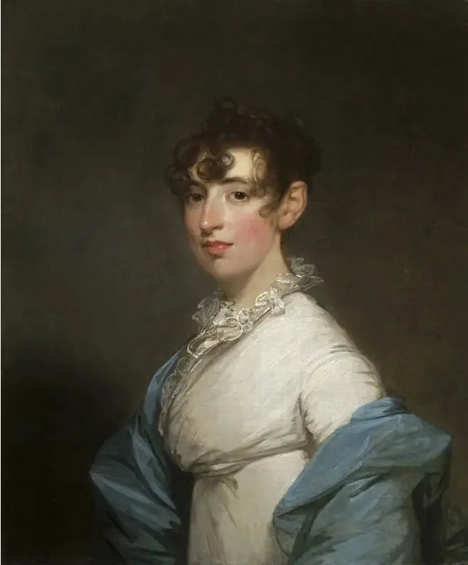 Porträtt av Mary Sawyer Schuyler - Gilbert Stuart