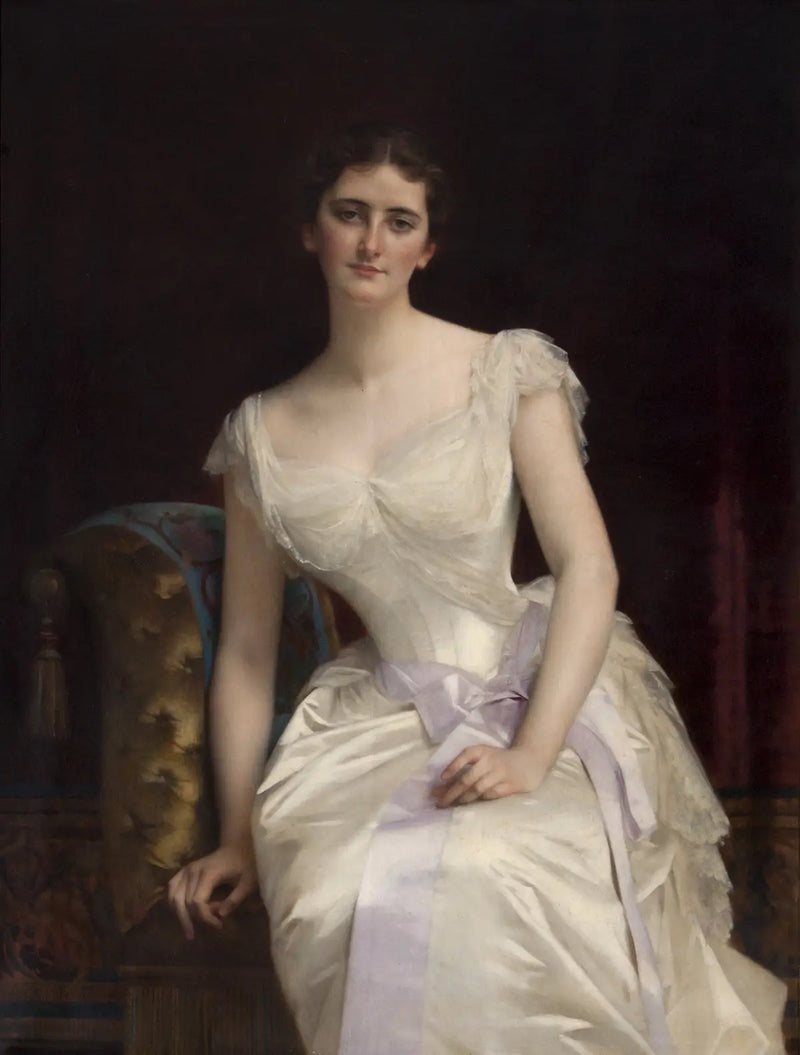 Porträtt av Mary Victoria Leiter - Alexandre Cabanel