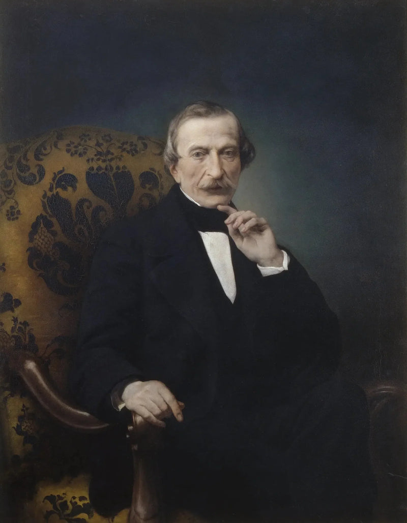 Porträtt av Massimo d'Azeglio - Francesco Hayez