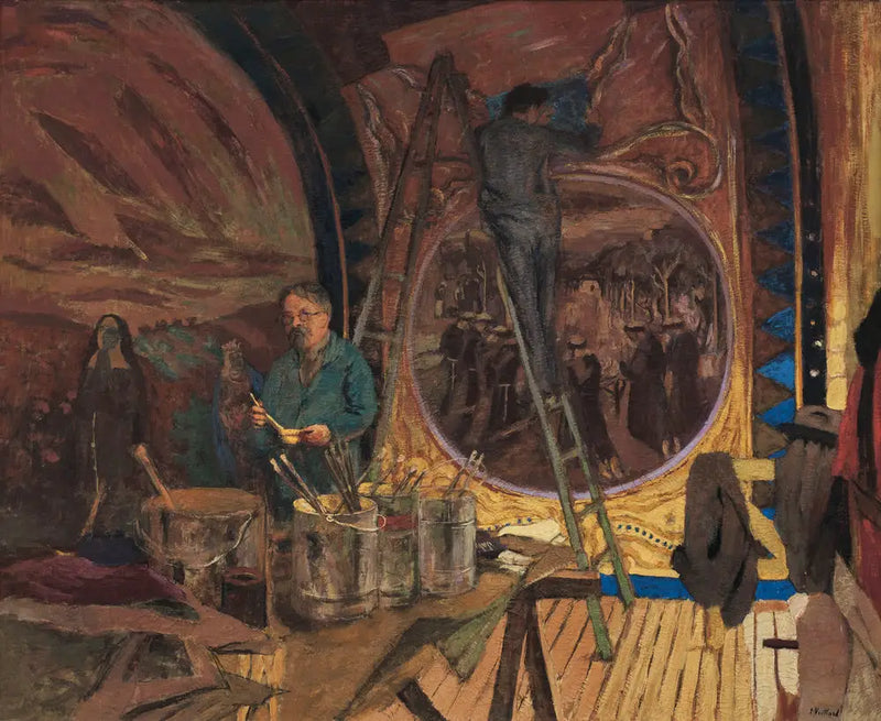 Porträtt av Maurice Denis - Édouard Vuillard