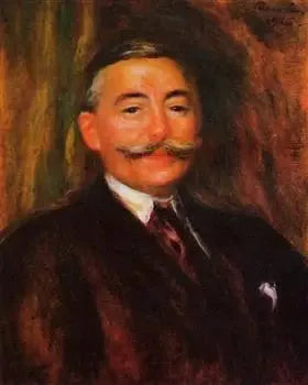 Porträtt av Maurice Gangnat - Pierre-Auguste Renoir