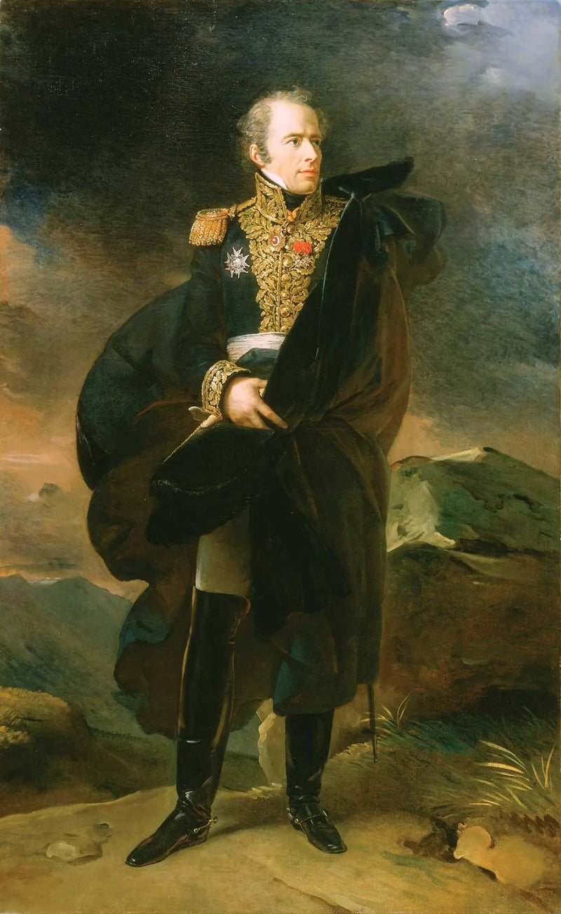 Porträtt av Maximilien-Sébastien Foy - François Gérard