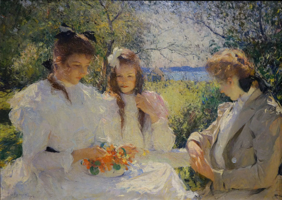 Porträtt av mina döttrar - Frank Weston Benson