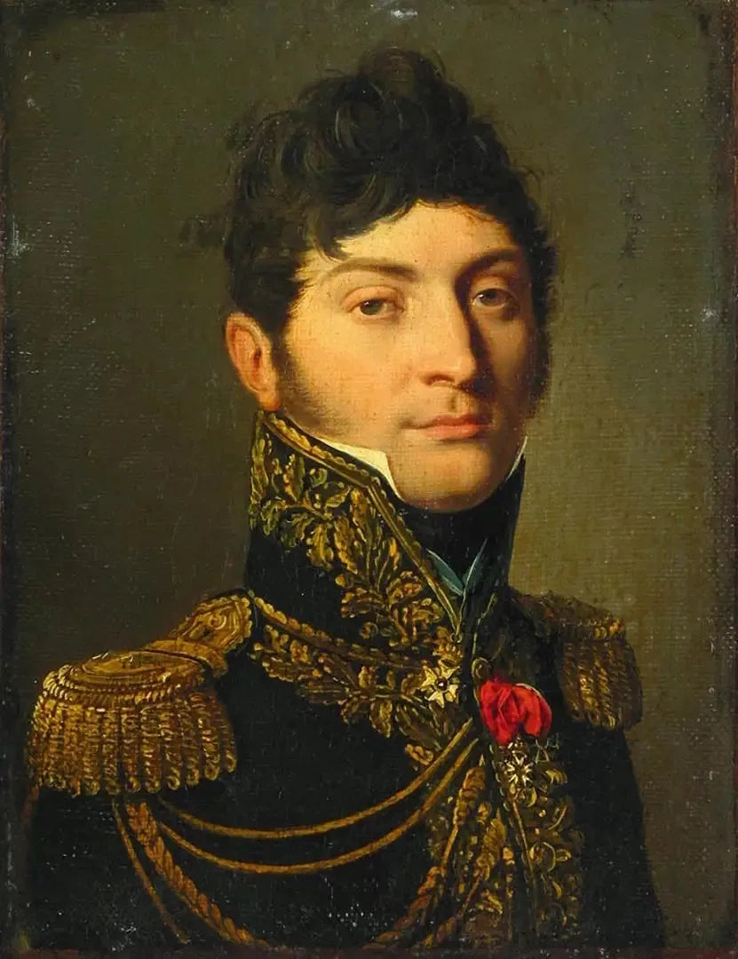 Porträtt av Michel du Roc, friherre av Friuli - Louis-Léopold Boilly