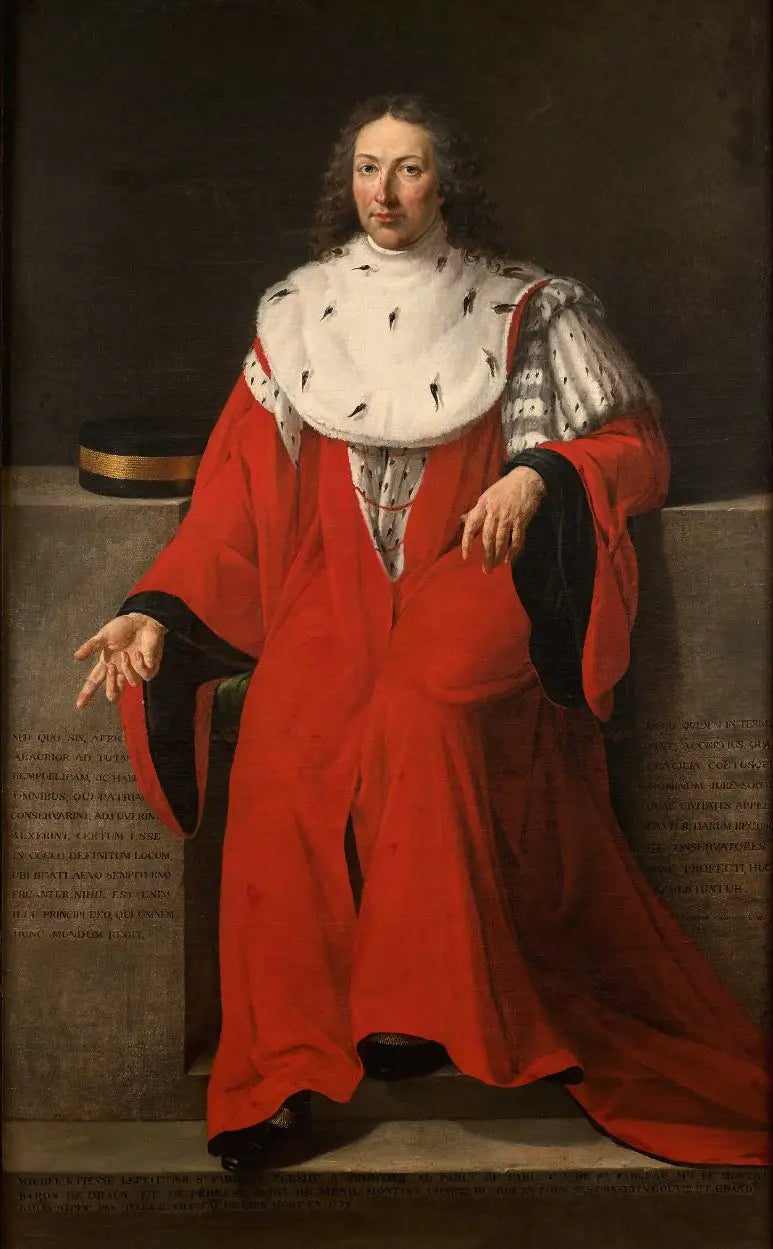 Porträtt av Michel Etienne Le Peletier de Saint-Fargeau - Marie-Guillemine Benoist