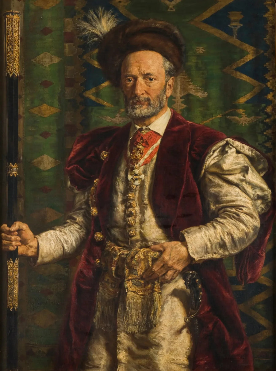 Porträtt av Mikołaj Zyblikiewicz - Jan Matejko