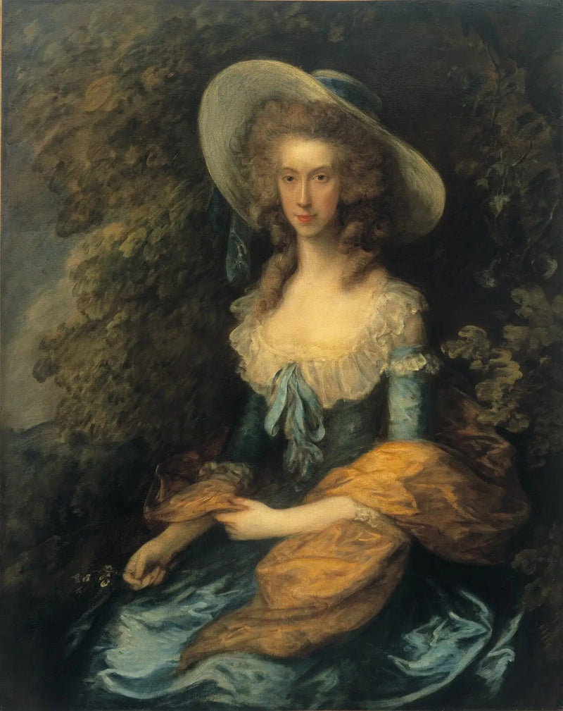 Porträtt av Fröken Evans - Thomas Gainsborough