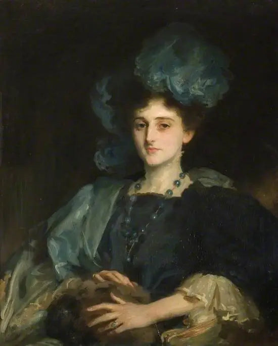 Porträtt av fröken Katherine Elizabeth Lewis (D.1961) - John Singer Sargent