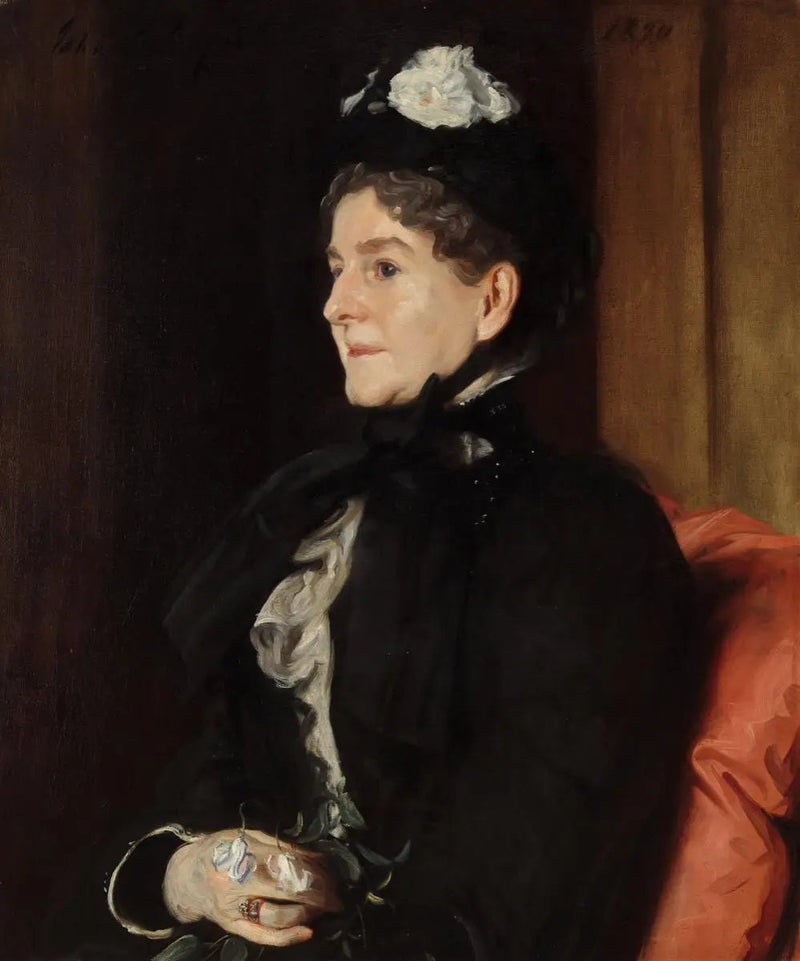 Porträtt av fru Alexander H. Bullock - John Singer Sargent