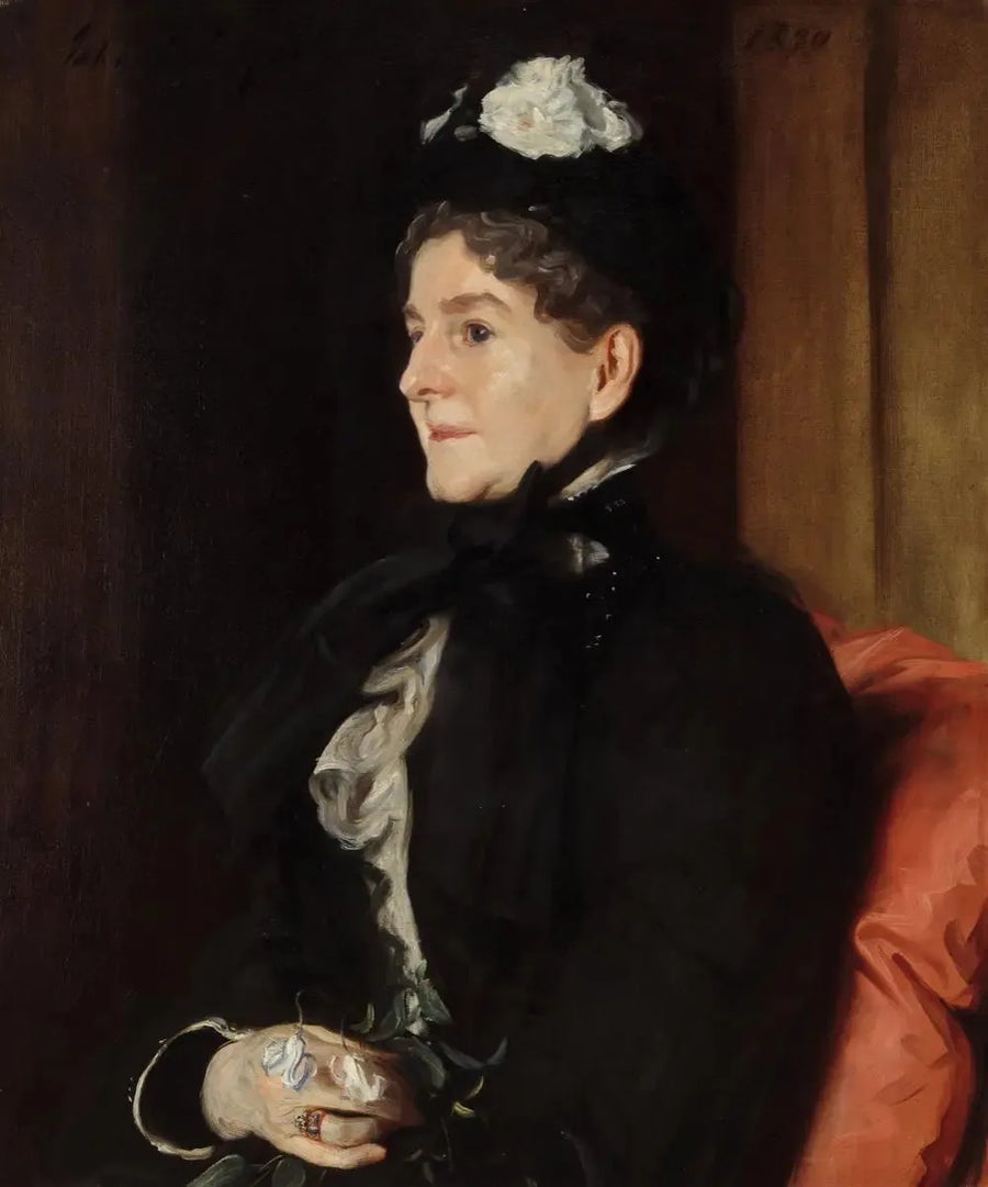 Porträtt av fru Alexander H. Bullock - John Singer Sargent