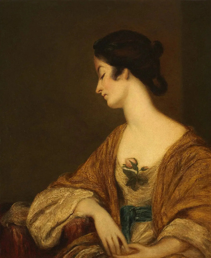 Porträtt av fru George Collier - Joshua Reynolds