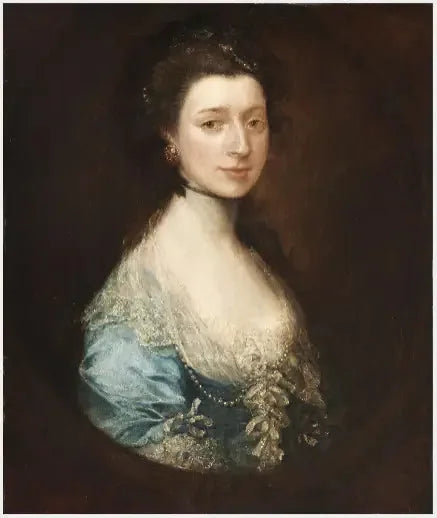 Porträtt av fru King (född Spence) - Thomas Gainsborough