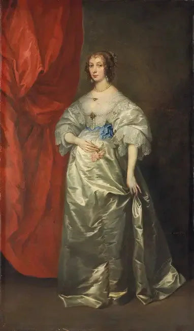 Porträtt av fru Oliver St. John, senare Lady Poulett - Antoine van Dyck