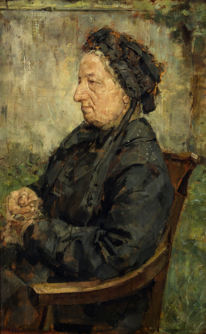 Porträtt av fru Schaap-Hymans - Isaac Israëls