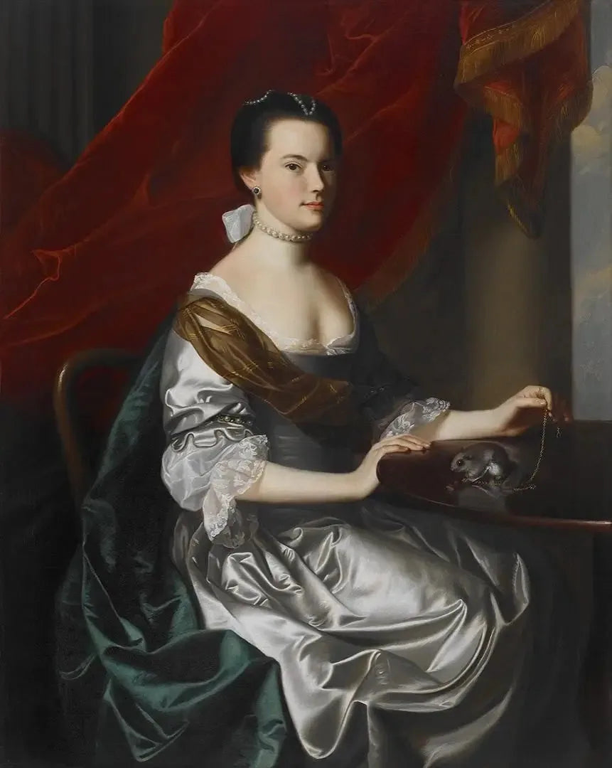 Porträtt av fru Theodore Atkinson Jr. - John Singleton Copley