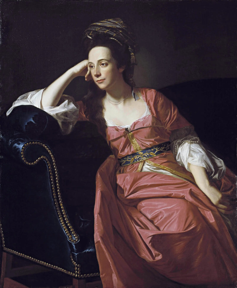 Porträtt av fru Thomas Gage - John Singleton Copley