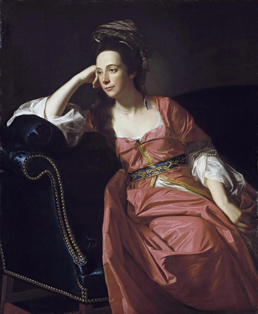 Porträtt av fru Thomas Gage - John Singleton Copley