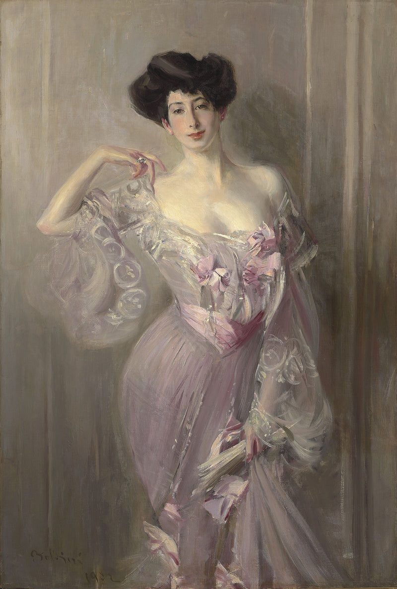 Porträtt av fru Wertheimer - Giovanni Boldini
