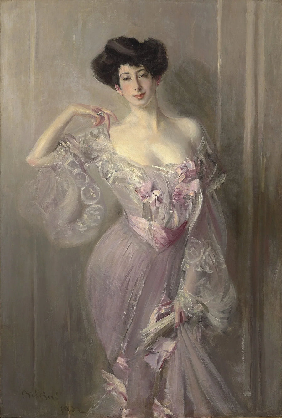 Porträtt av fru Wertheimer - Giovanni Boldini