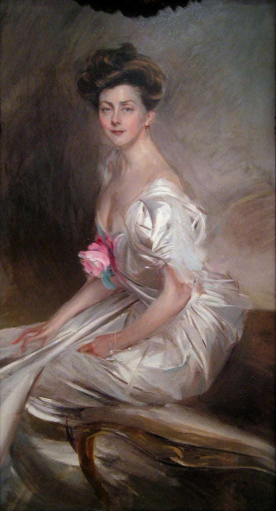 Porträtt av fru Whitney Warren, Sr. - Giovanni Boldini