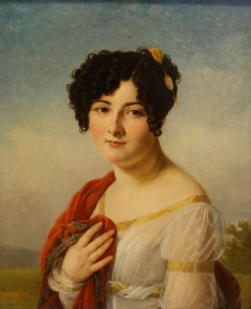 Porträtt av fru YA Tatischeva - François Gérard