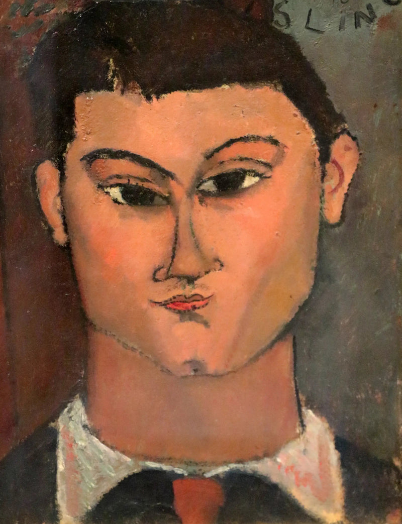 Porträtt av Moïse Kisling - Amedeo Modigliani