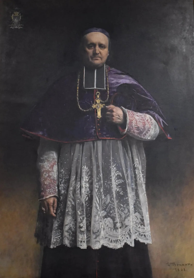 Porträtt av ärkebiskop Félix-Arsène Billard - Léon Bonnat