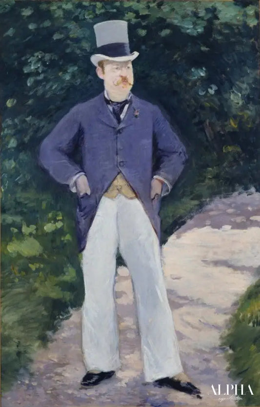 Portrait de Monsieur Brun - Edouard Manet - Reproductions de tableaux et peintures haut de gamme