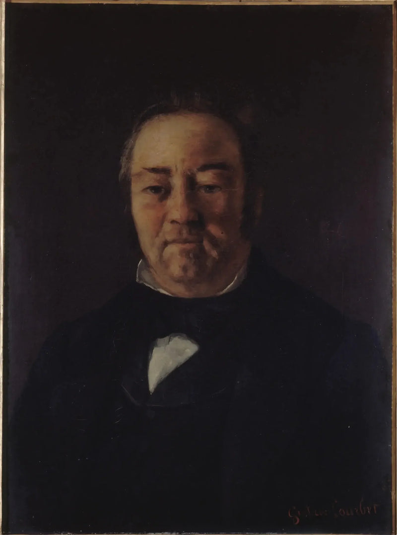 Porträtt av Herr Corbinaud - Gustave Courbet
