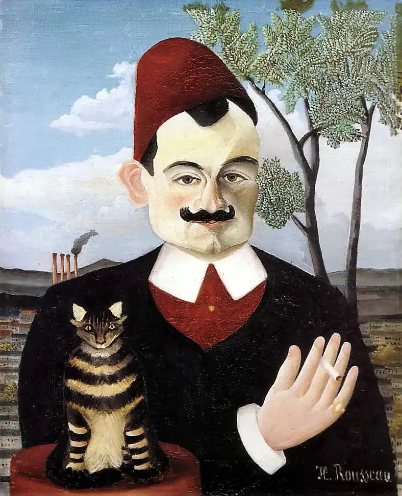 Porträtt av Herr X - Henri Rousseau