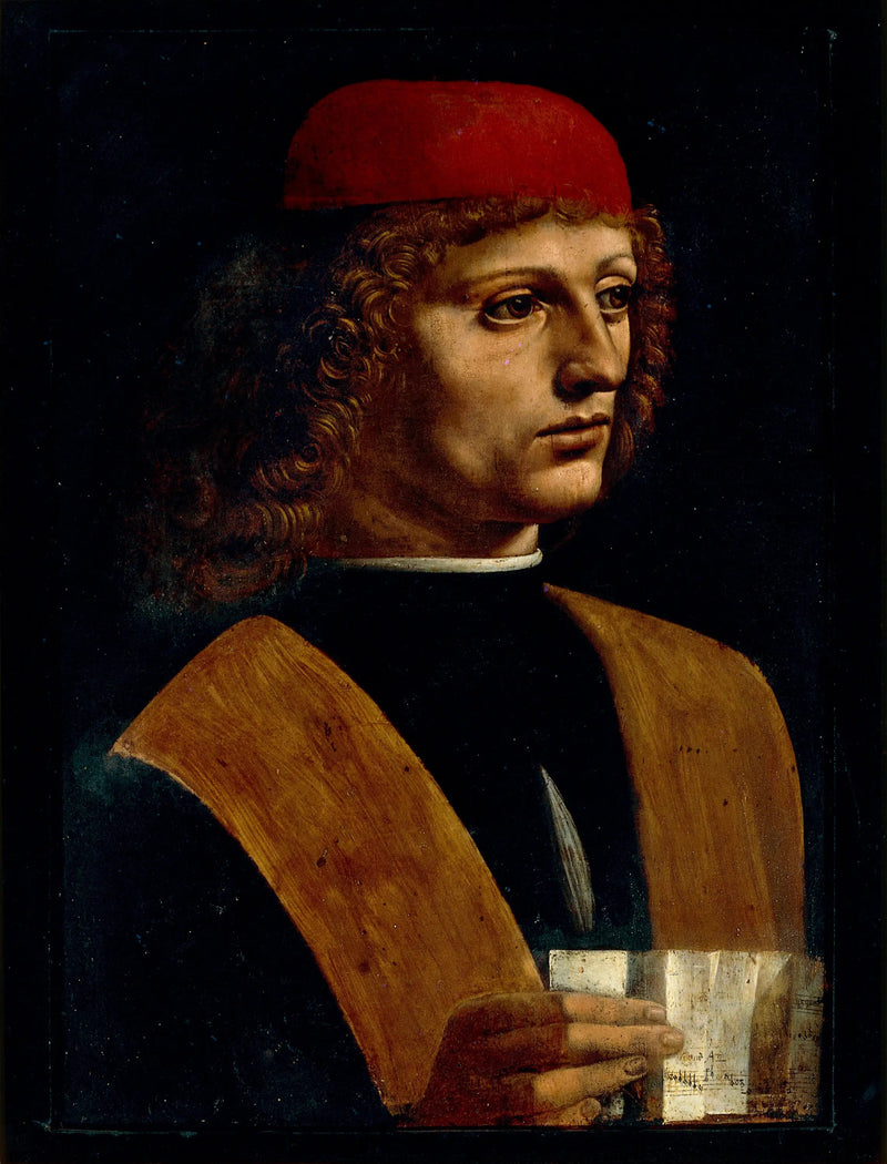 Musikerporträtt - Leonardo da Vinci