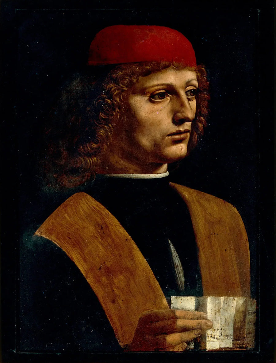 Musikerporträtt - Leonardo da Vinci