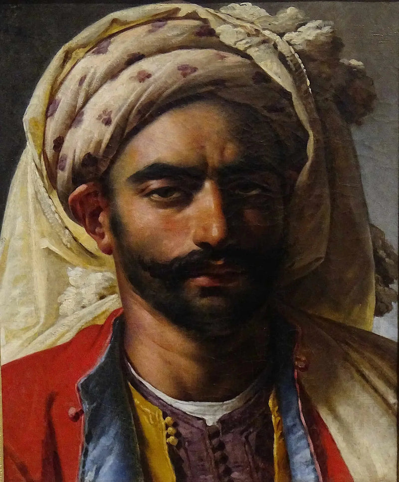Porträtt av Mustapha - Anne-Louis Girodet