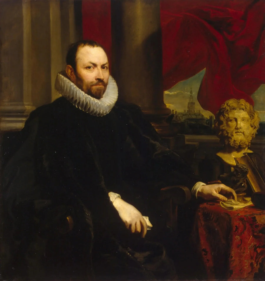 Porträtt av Nicolas Rockox (1560-1640) - Antoine van Dyck