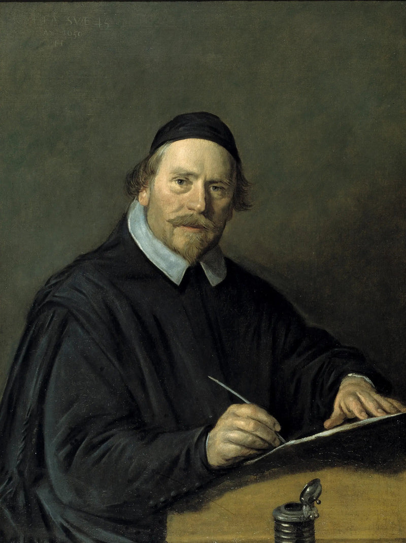 Porträtt av Nicolas Sténius (1605-1670) - Frans Hals