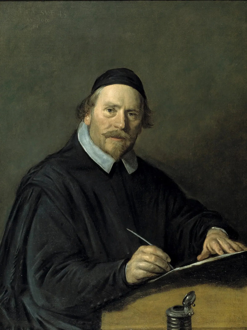 Porträtt av Nicolas Sténius (1605-1670) - Frans Hals