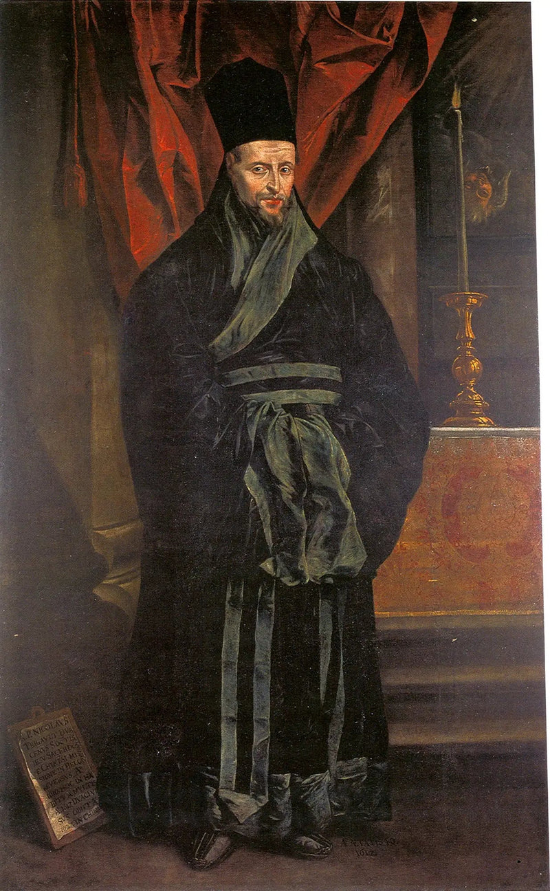 Porträtt av Nicolas Trigault - Peter Paul Rubens